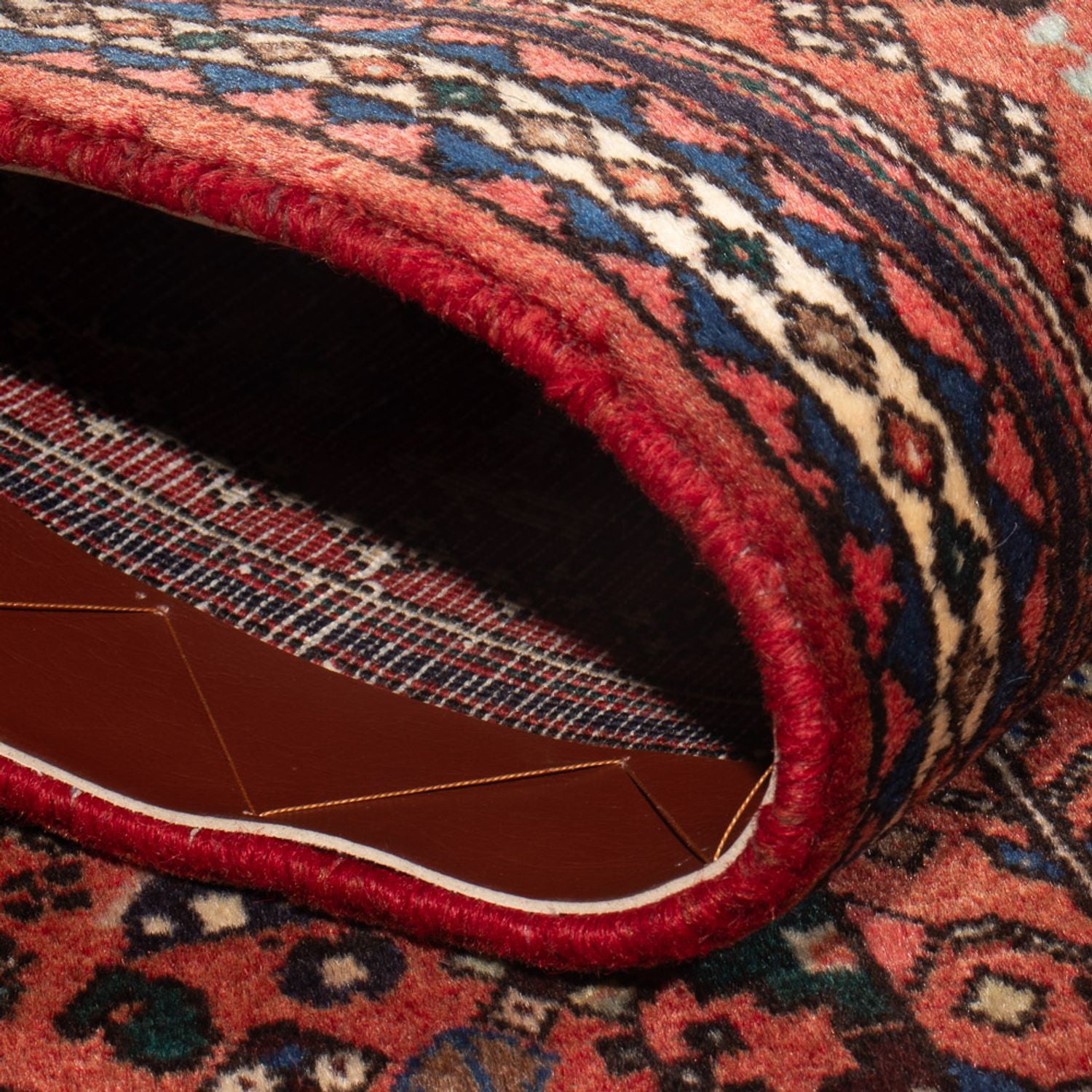 Alfombra persa - Nómada - 142 x 65 cm - rojo