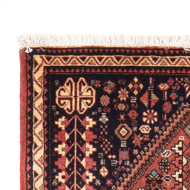 Alfombra persa - Nómada - 153 x 68 cm - rojo