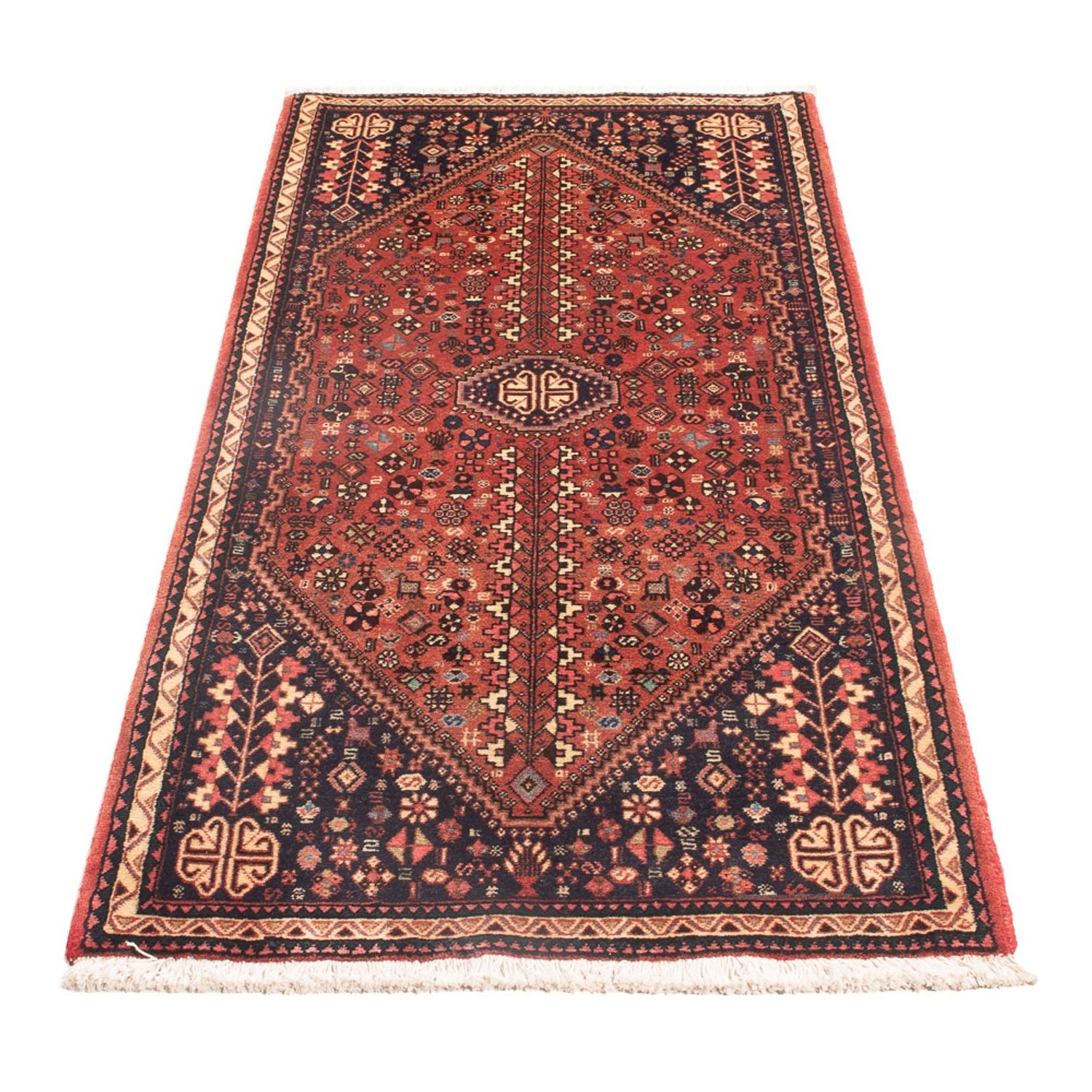 Alfombra persa - Nómada - 153 x 68 cm - rojo