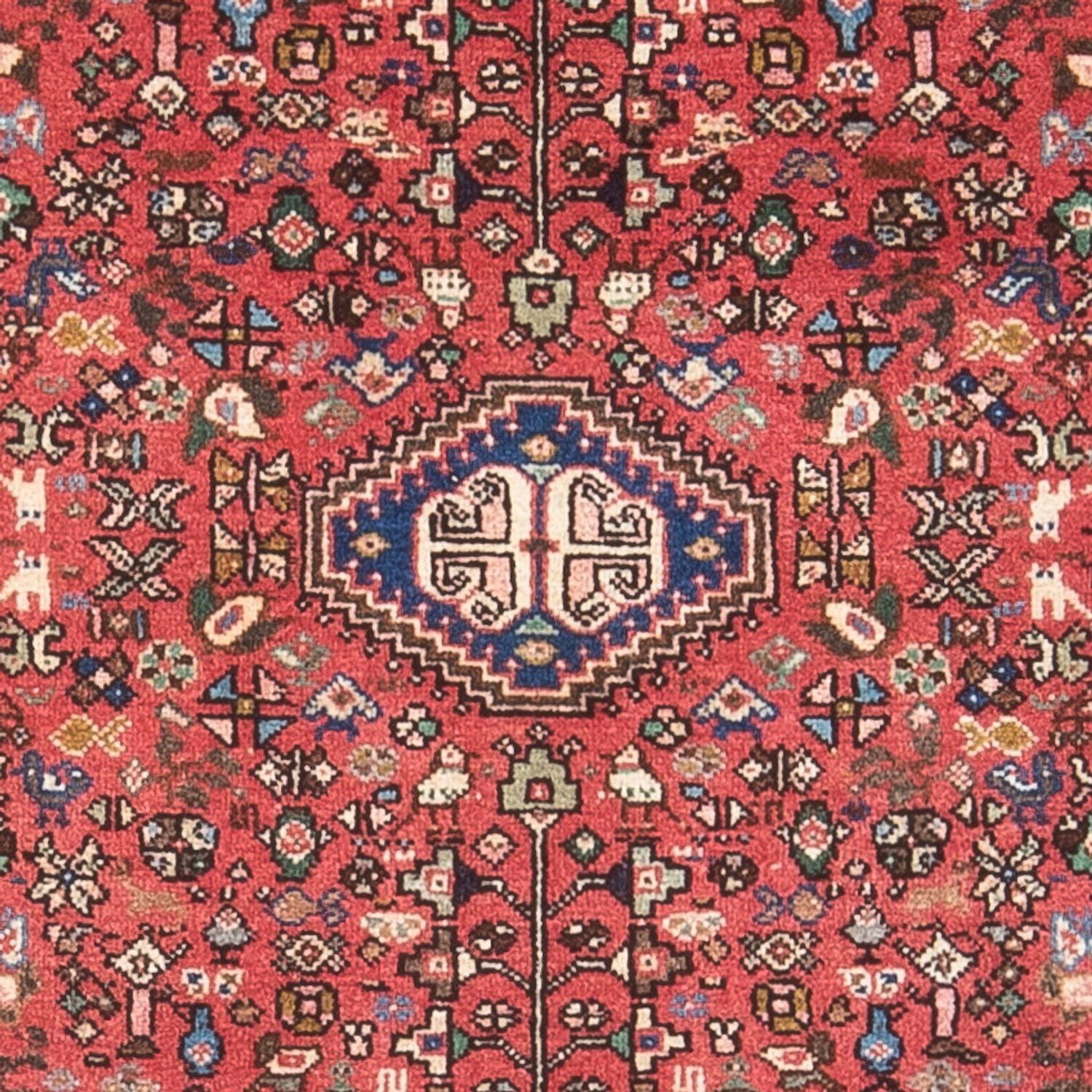 Alfombra de pasillo Alfombra persa - Nómada - 155 x 67 cm - rojo