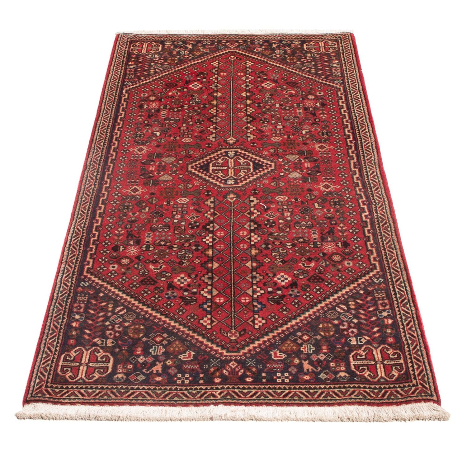 Alfombra persa - Nómada - 148 x 63 cm - rojo