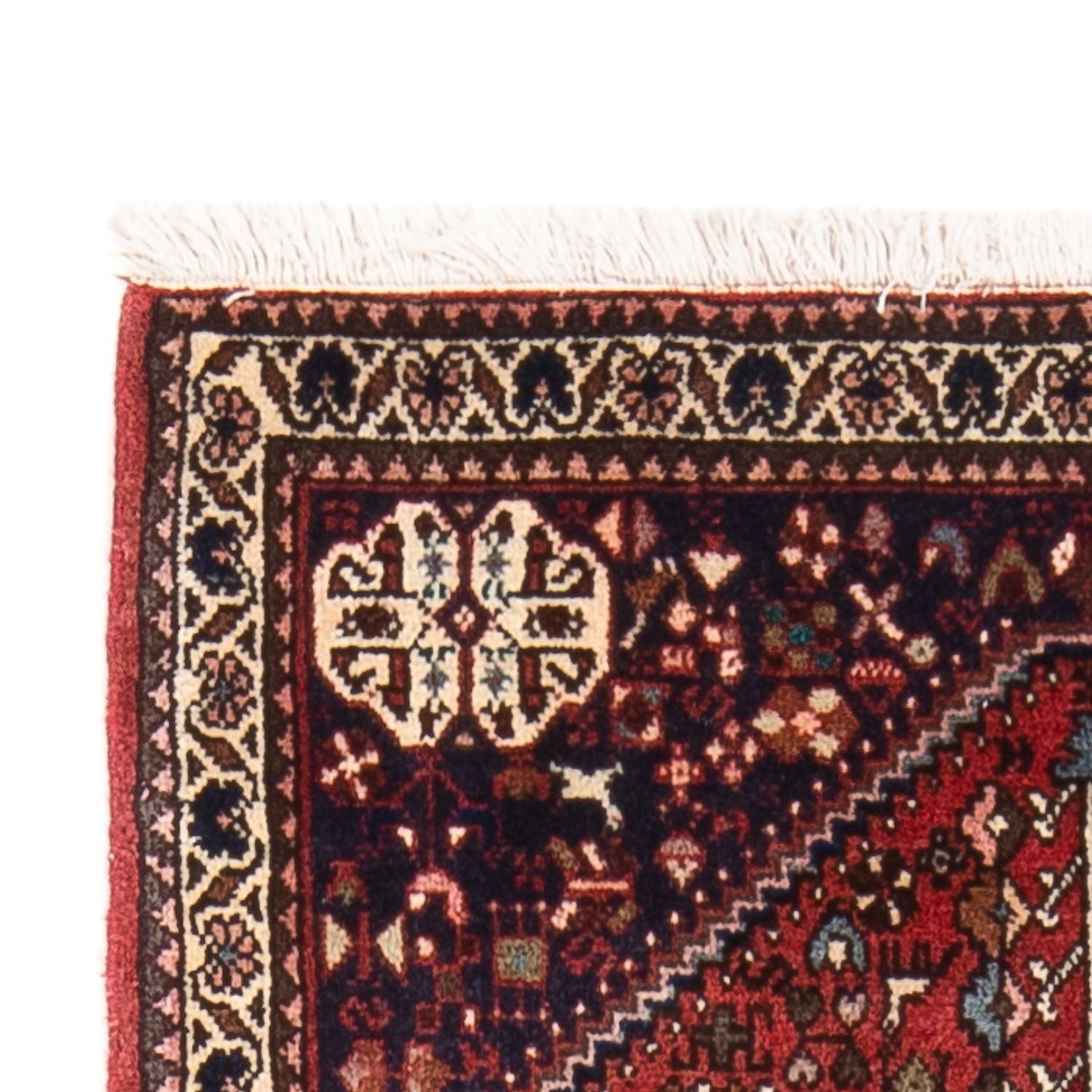 Alfombra persa - Nómada - 153 x 66 cm - rojo
