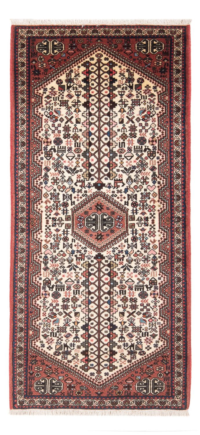 Alfombra de pasillo Alfombra persa - Nómada - 162 x 68 cm - crema