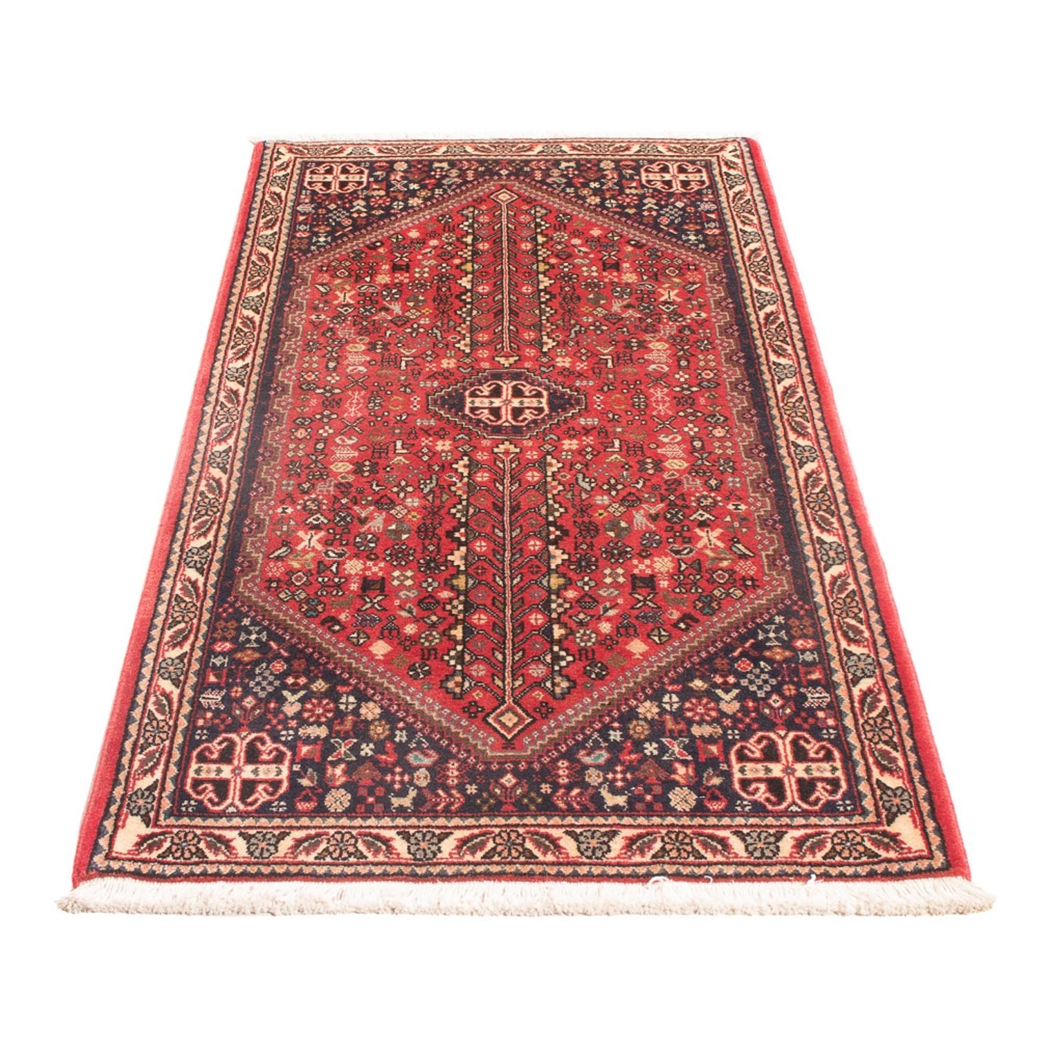 Alfombra persa - Nómada - 147 x 70 cm - rojo