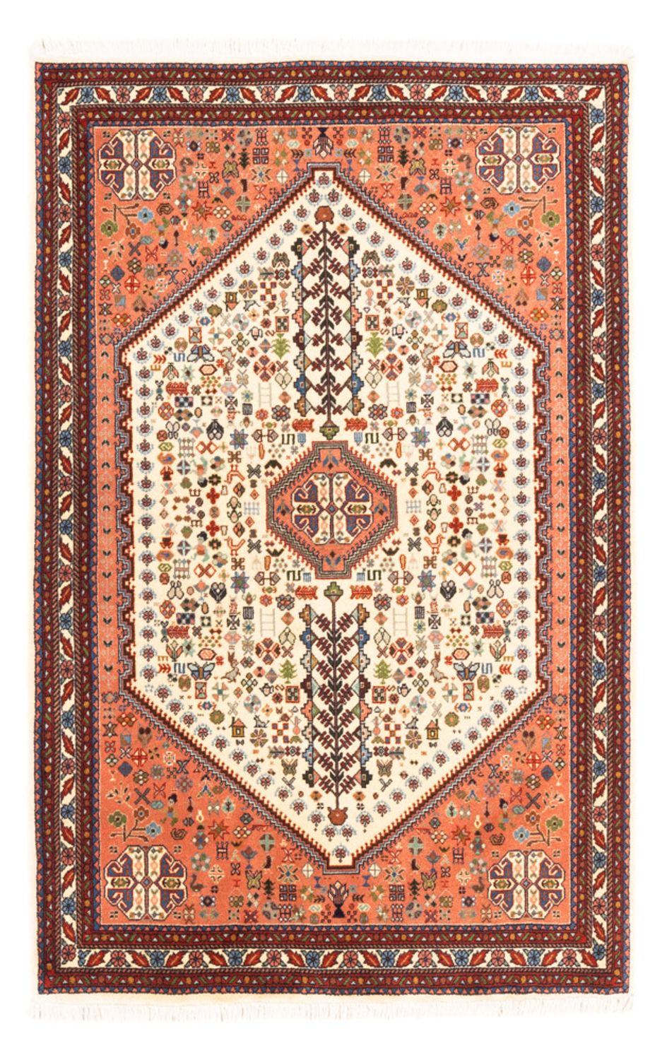 Alfombra persa - Nómada - 147 x 100 cm - beige