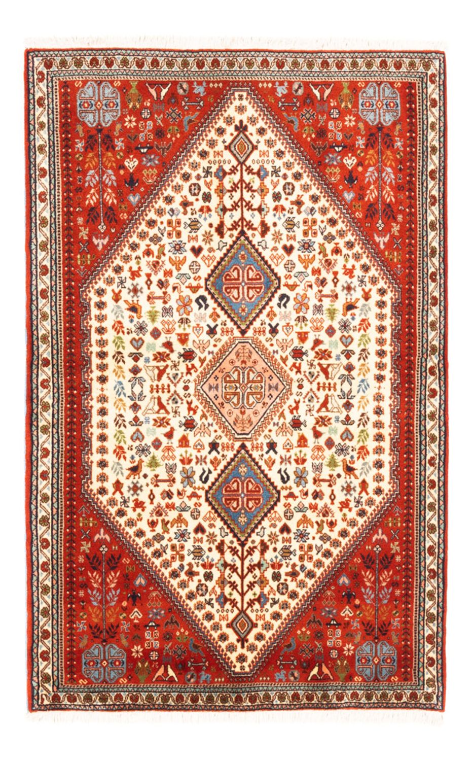 Alfombra persa - Nómada - 150 x 100 cm - beige