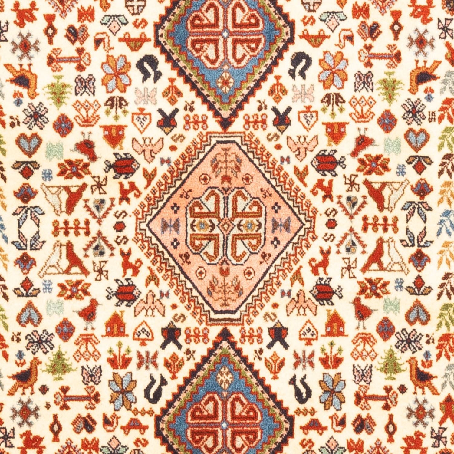 Alfombra persa - Nómada - 150 x 100 cm - beige