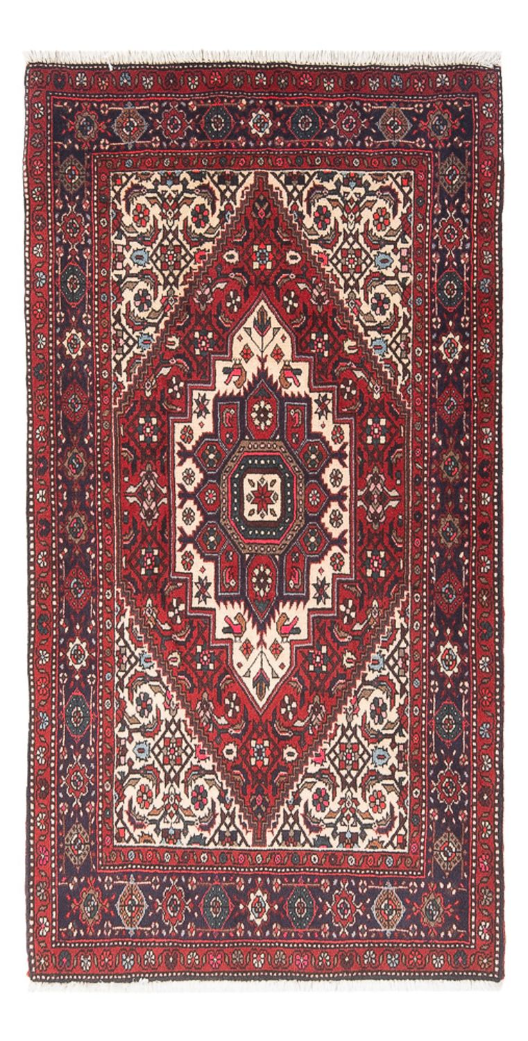 Alfombra persa - Nómada - 145 x 80 cm - crema
