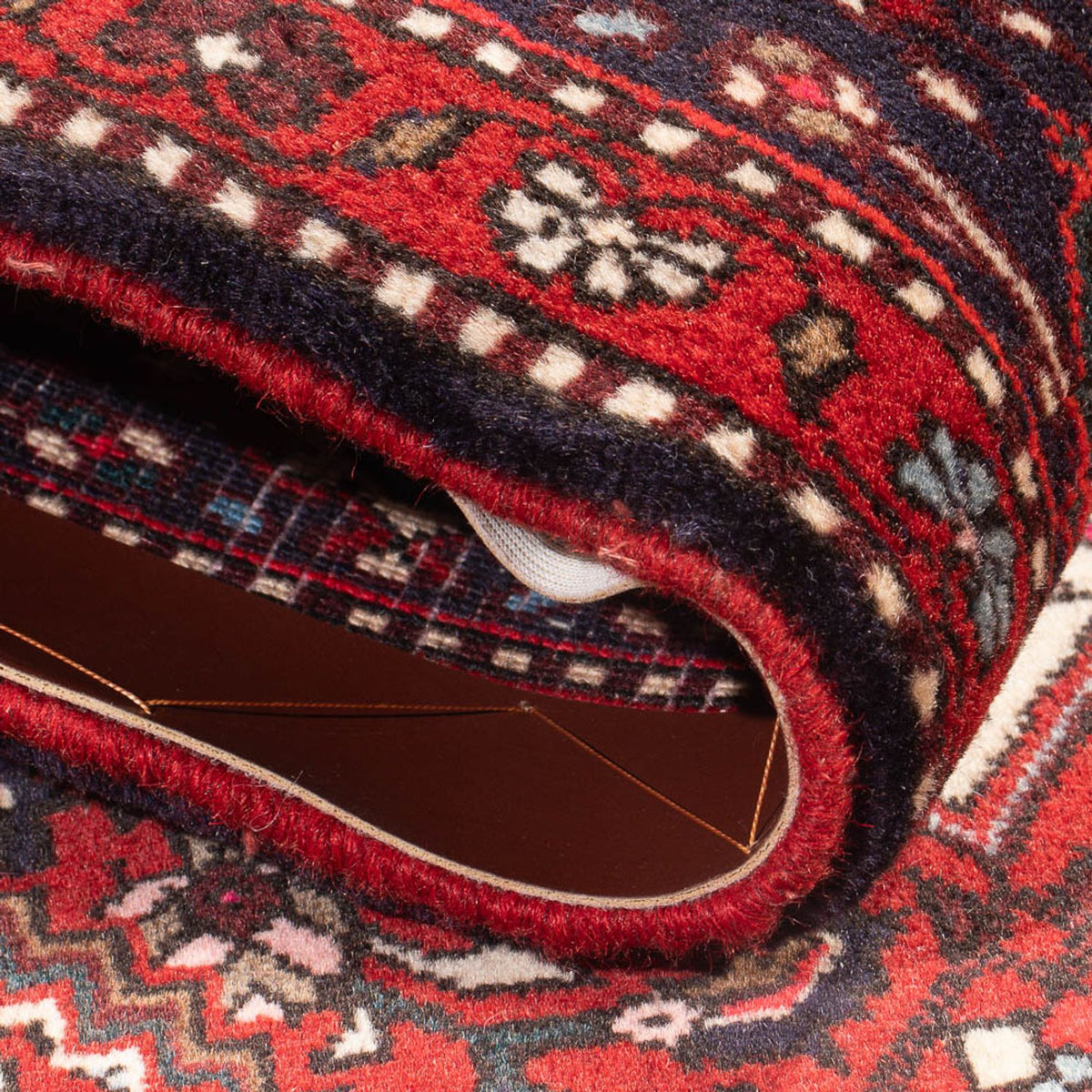 Alfombra persa - Nómada - 145 x 80 cm - crema