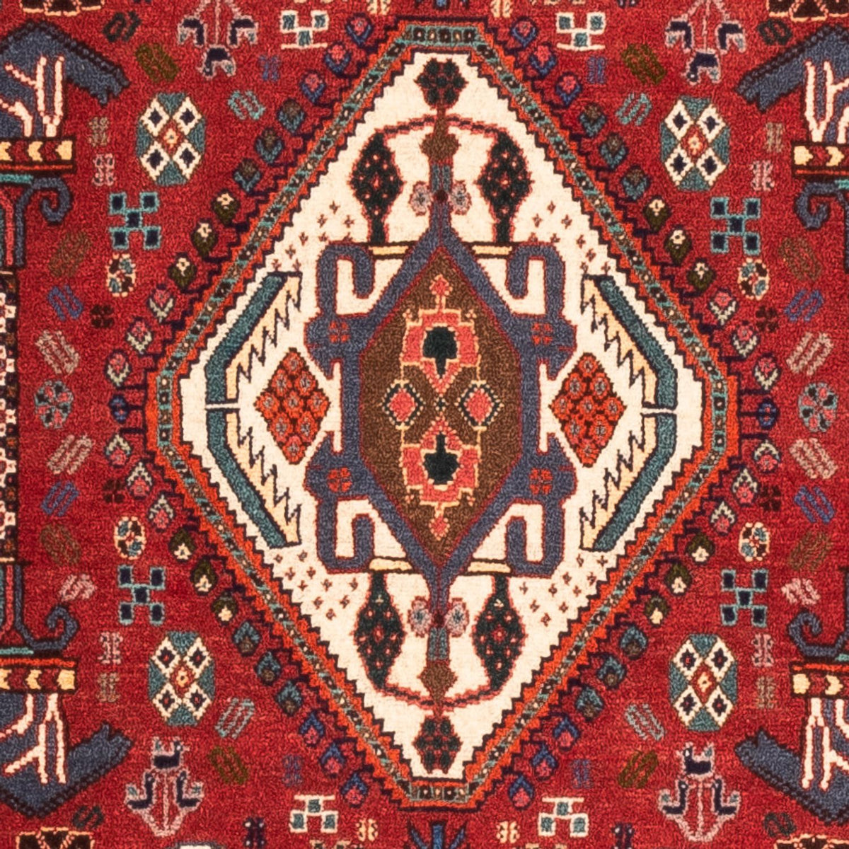 Alfombra de pasillo Alfombra persa - Nómada - 200 x 84 cm - óxido