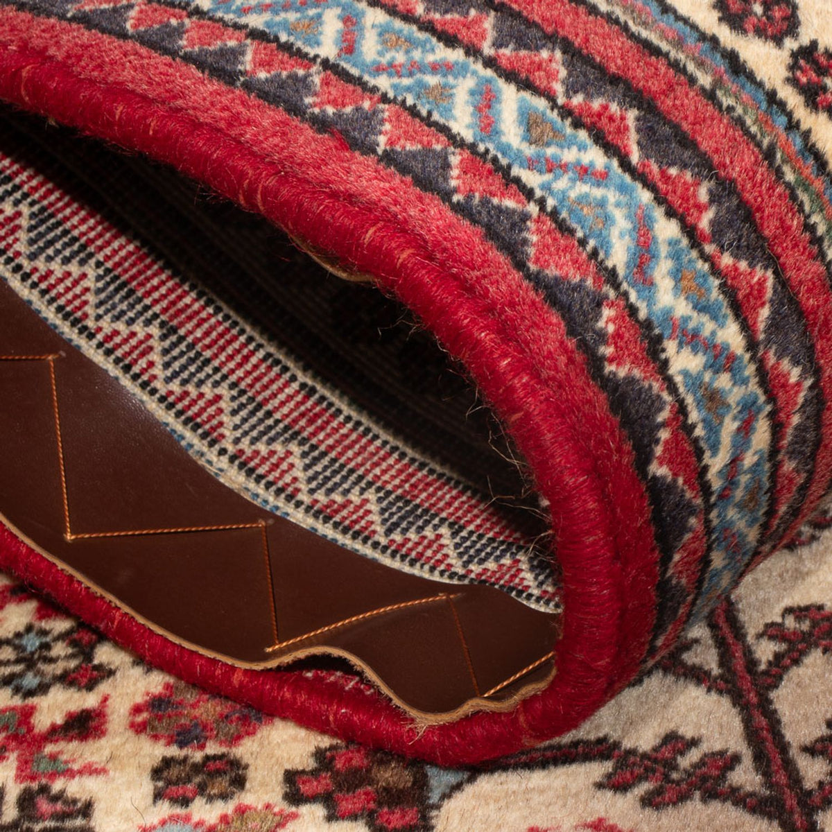 Alfombra persa - Nómada - 147 x 63 cm - crema