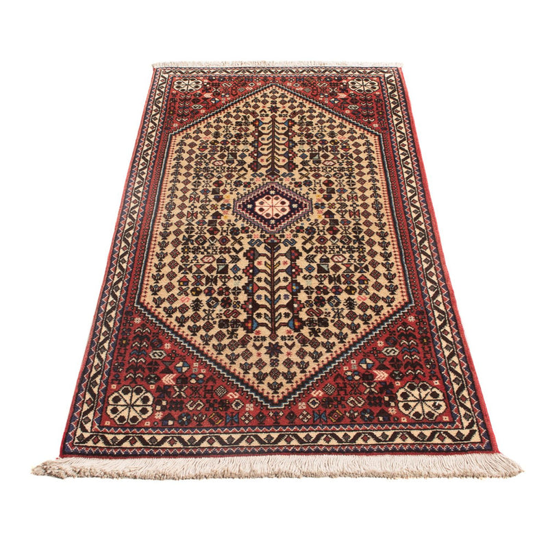 Alfombra persa - Nómada - 147 x 63 cm - crema