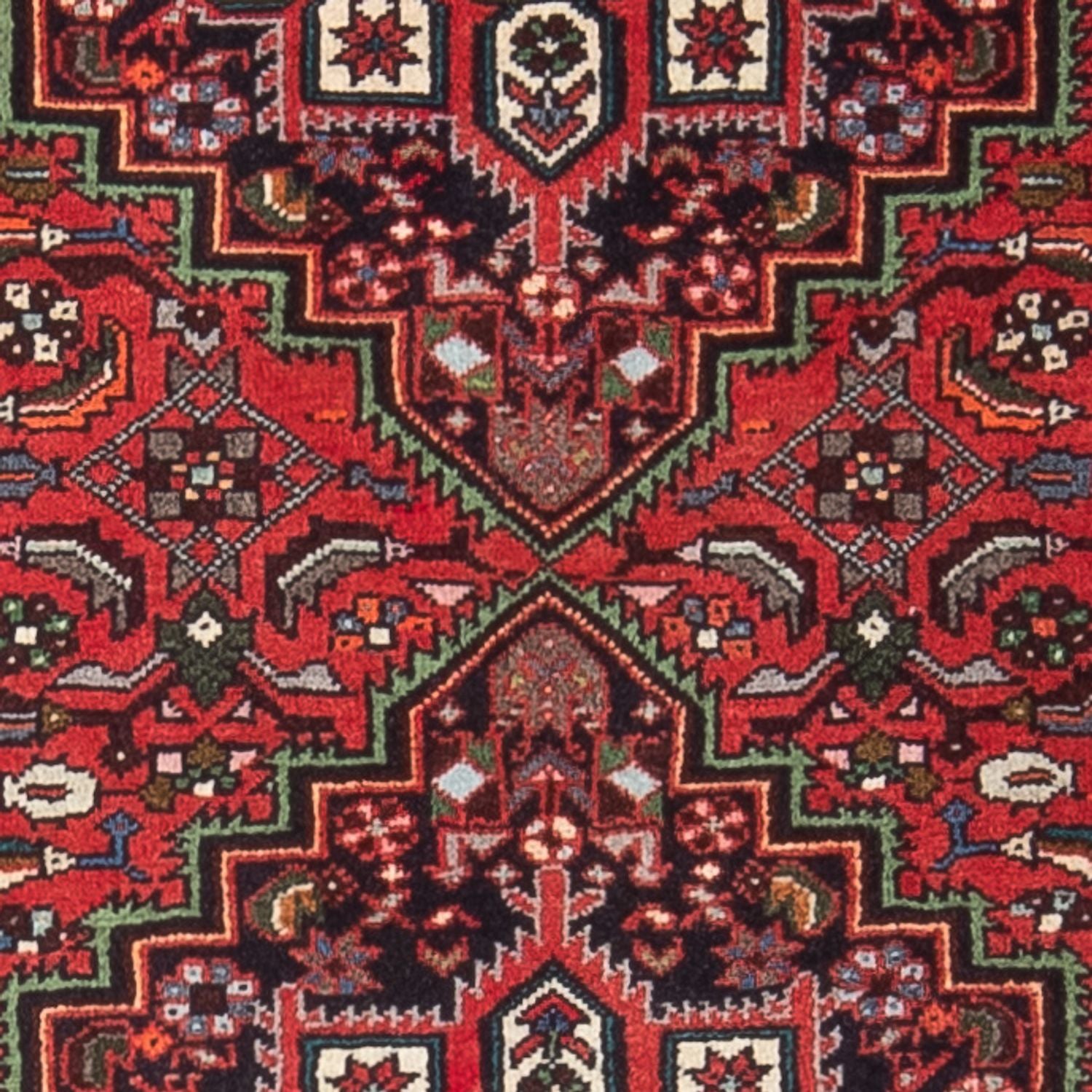 Alfombra de pasillo Alfombra persa - Nómada - 154 x 65 cm - rojo