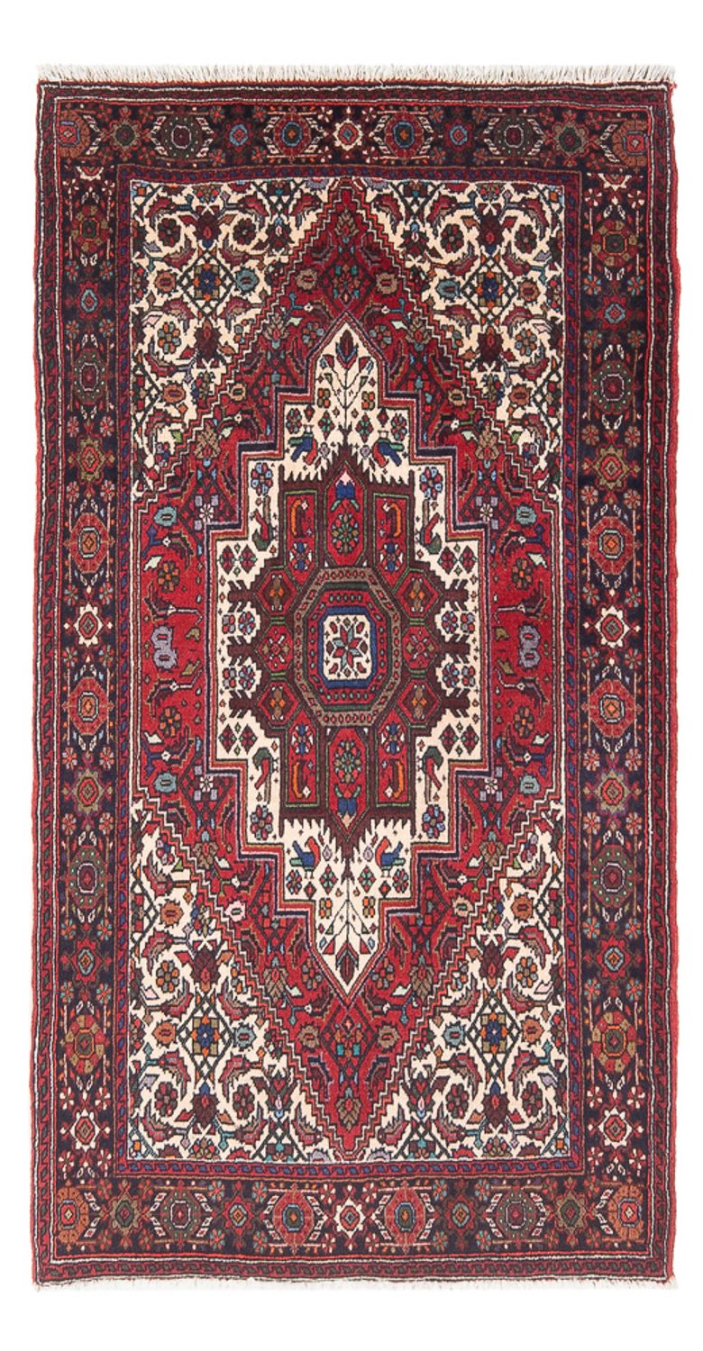 Alfombra persa - Nómada - 132 x 81 cm - crema