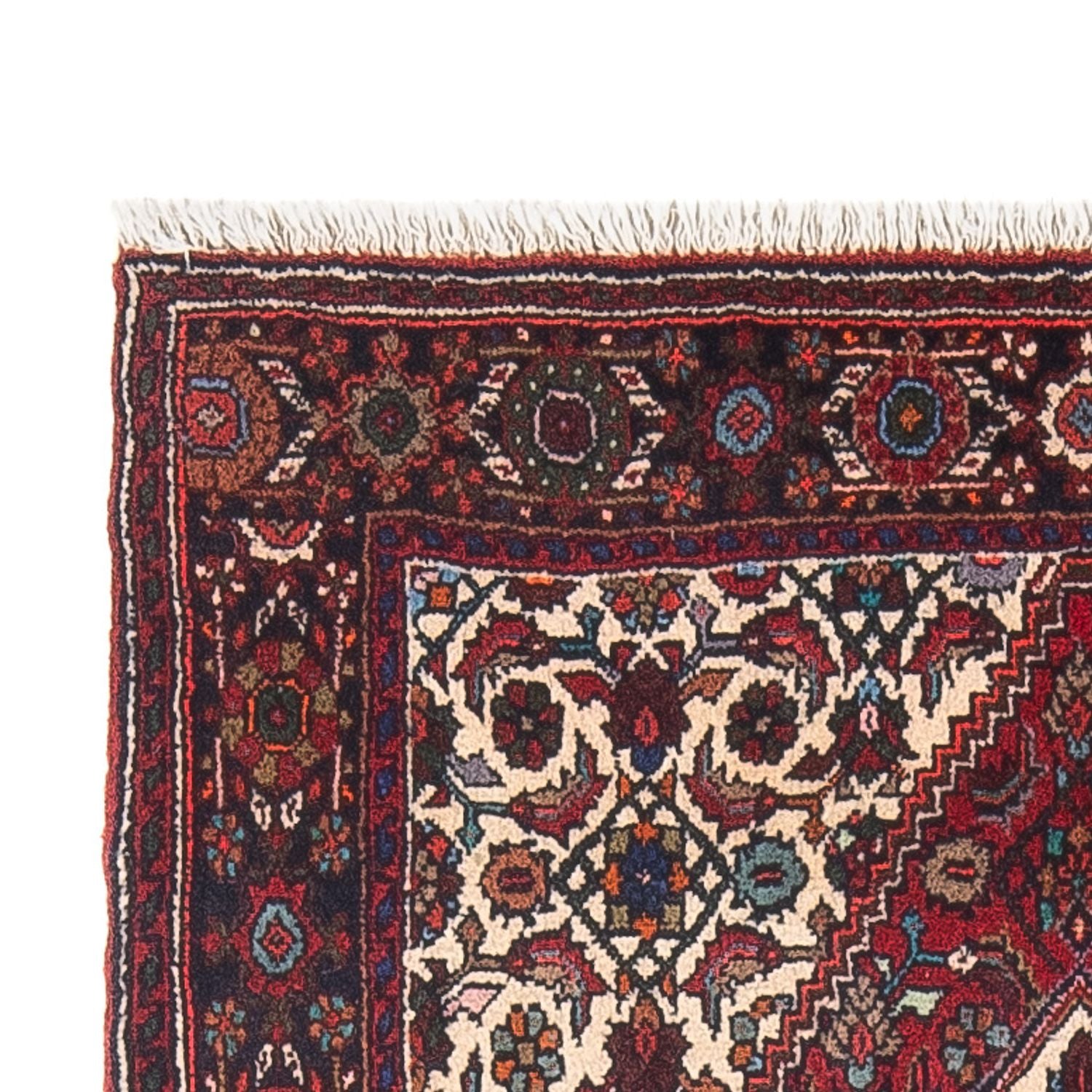 Alfombra persa - Nómada - 132 x 81 cm - crema