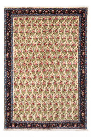 Alfombra persa - Nómada - 213 x 138 cm - verde claro