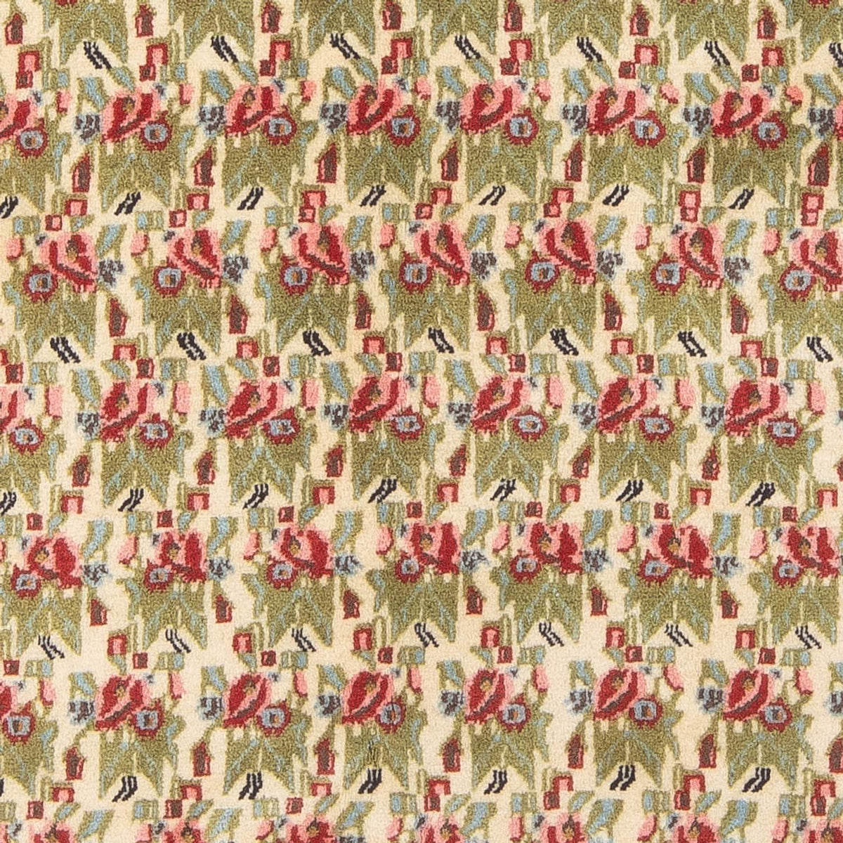 Alfombra persa - Nómada - 213 x 138 cm - verde claro