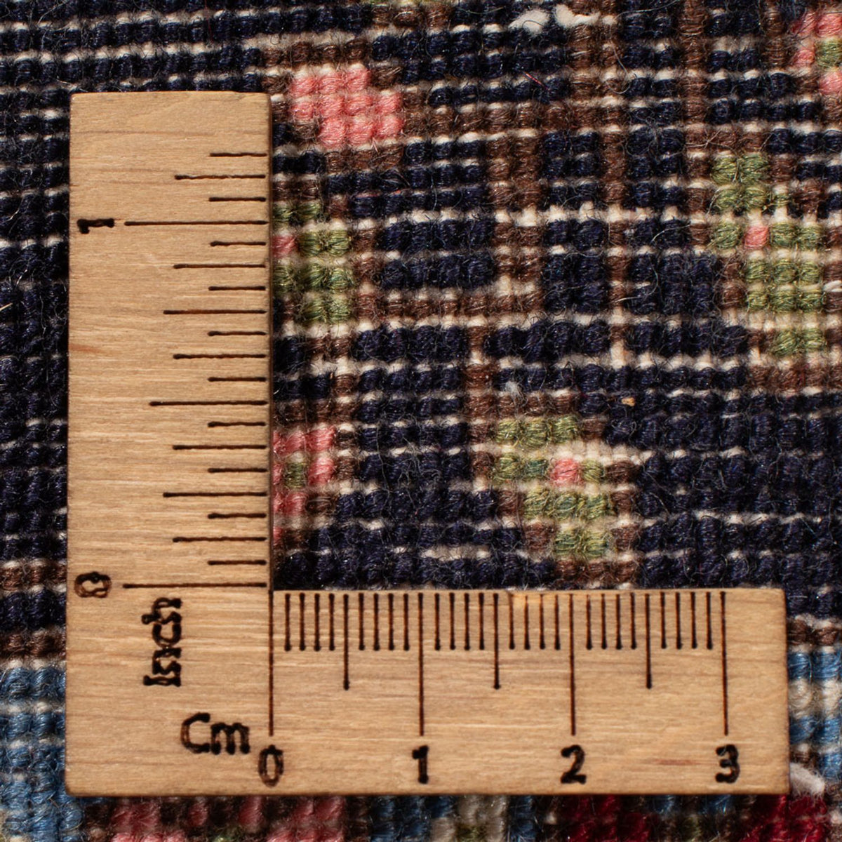 Alfombra persa - Nómada - 213 x 138 cm - verde claro