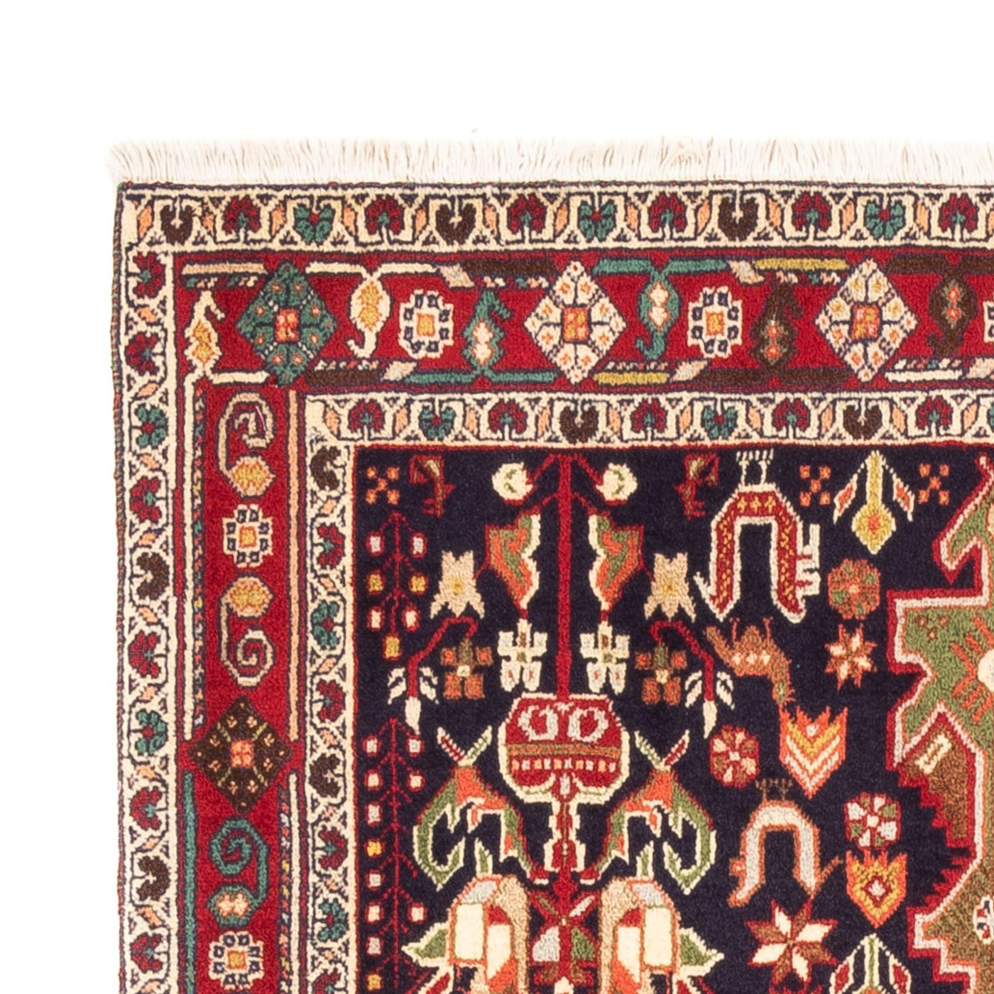 Afshar Sirjan Alfombra 155x100cm - Alfombra persa