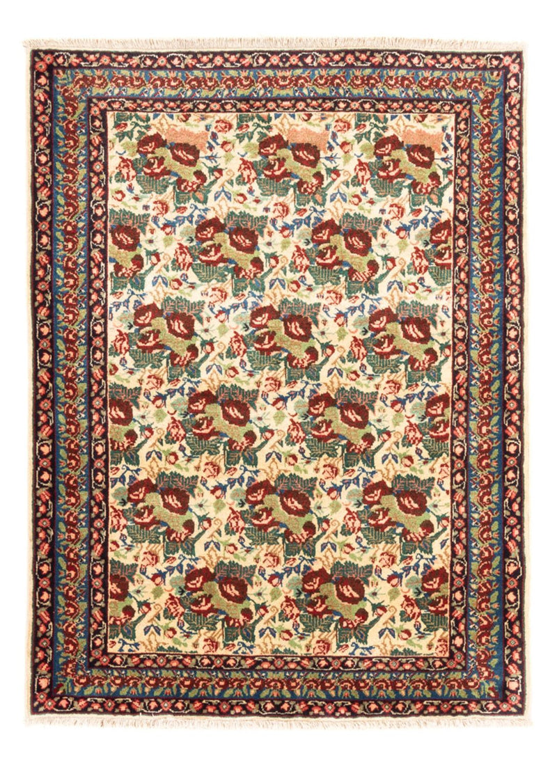 Alfombra persa - Nómada - 147 x 110 cm - crema