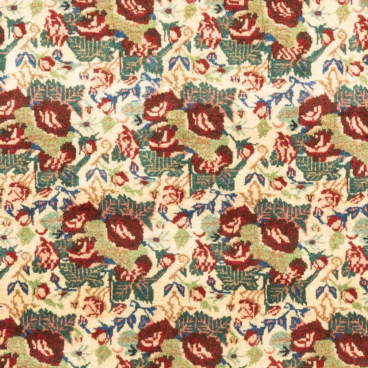 Alfombra persa - Nómada - 147 x 110 cm - crema