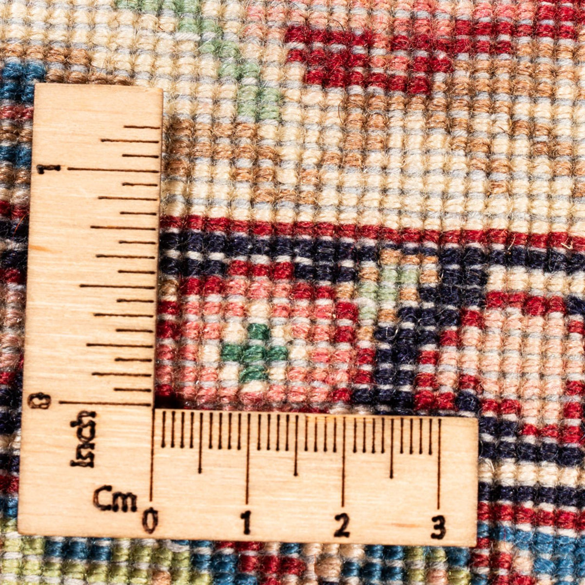 Alfombra persa - Nómada - 147 x 110 cm - crema