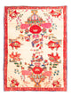 Alfombra persa - Nómada - 145 x 113 cm - crema