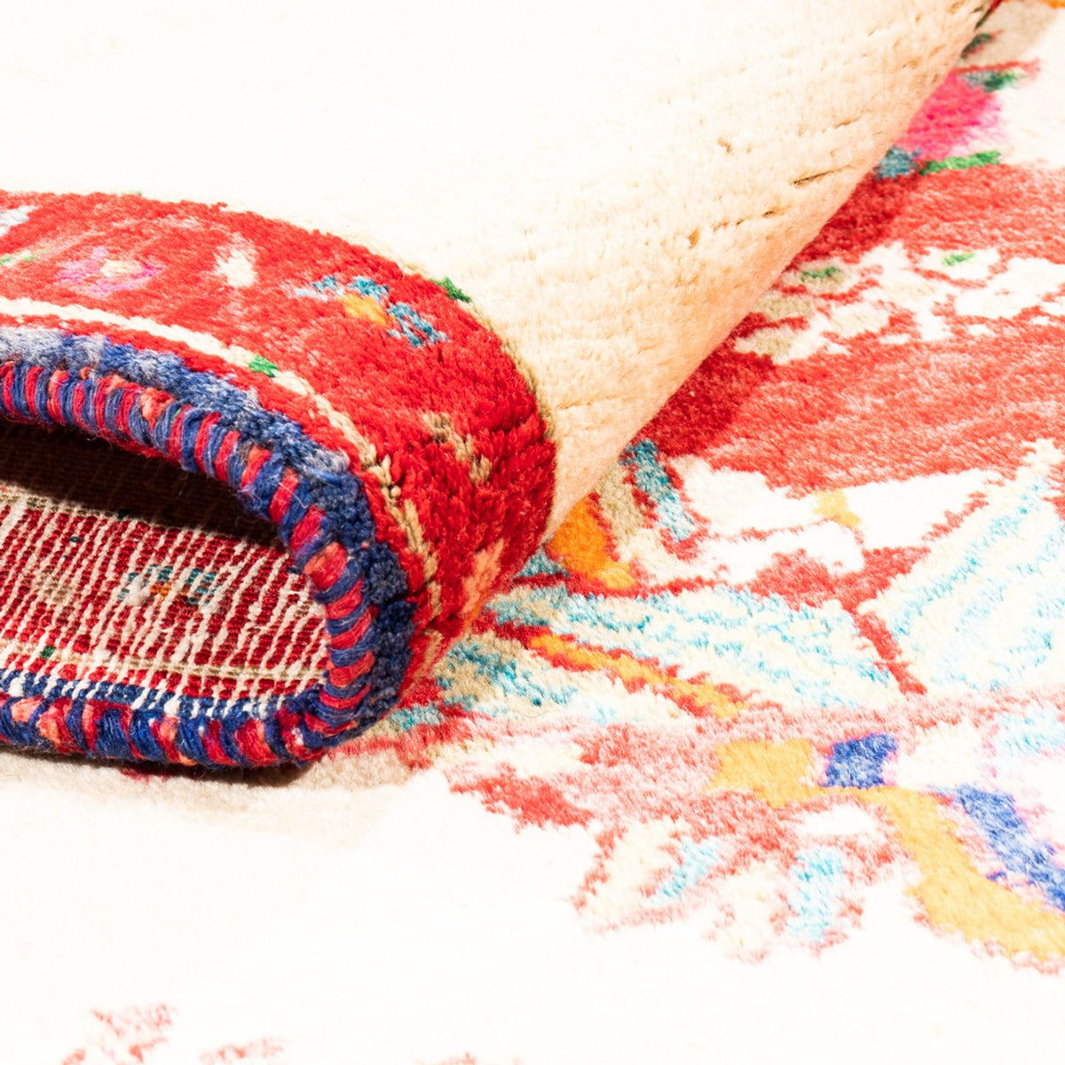 Alfombra persa - Nómada - 145 x 113 cm - crema