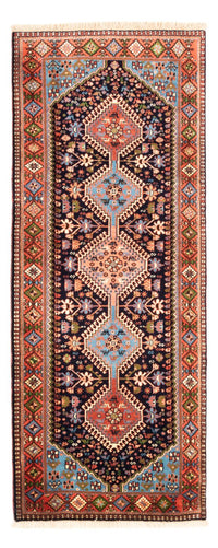 Alfombra de pasillo Alfombra persa - Nómada - 200 x 80 cm - beige oscuro