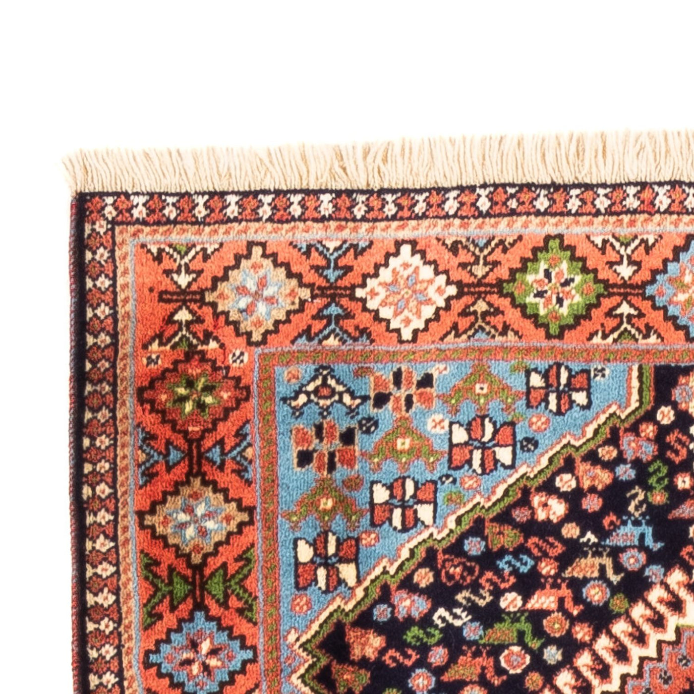 Alfombra de pasillo Alfombra persa - Nómada - 200 x 80 cm - beige oscuro