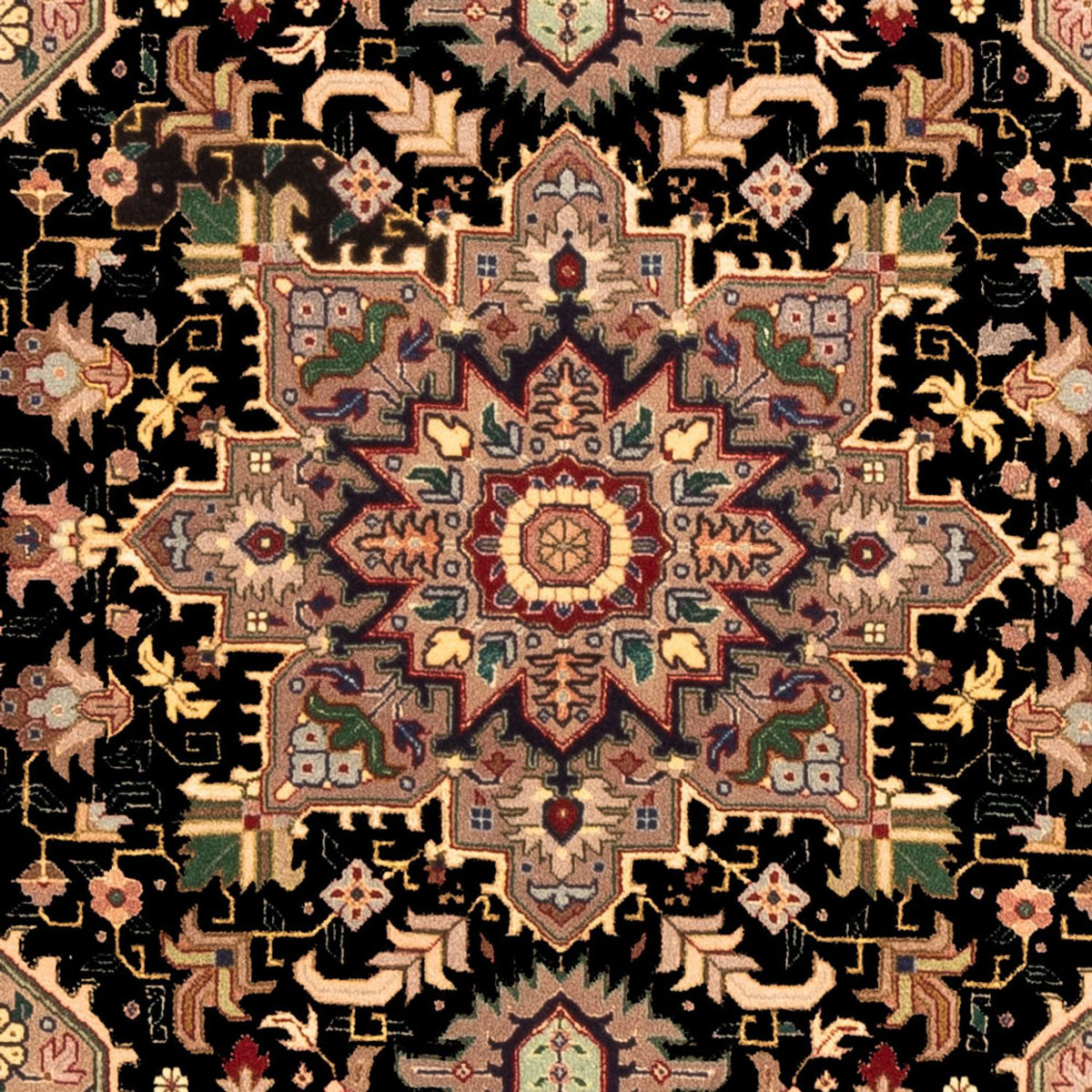 Alfombra persa - Nómada - 146 x 100 cm - azul oscuro