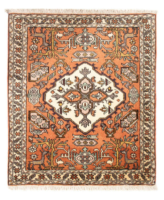 Alfombra persa - Nómada - 89 x 71 cm - naranja