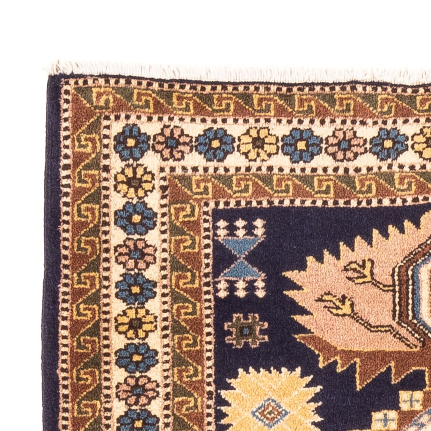 Alfombra persa - Nómada - 145 x 80 cm - azul oscuro