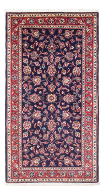 Alfombra persa - Keshan - 140 x 70 cm - azul