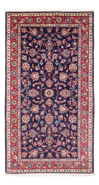 Alfombra persa - Keshan - 140 x 70 cm - azul