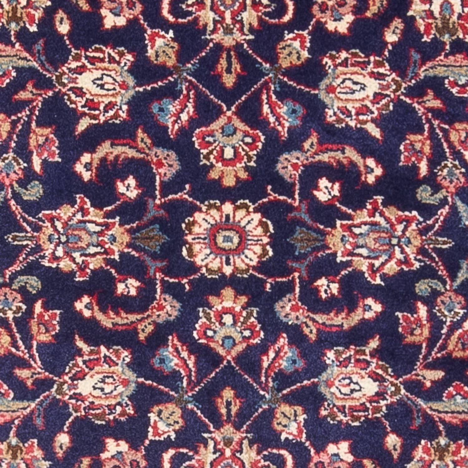 Alfombra persa - Keshan - 140 x 70 cm - azul
