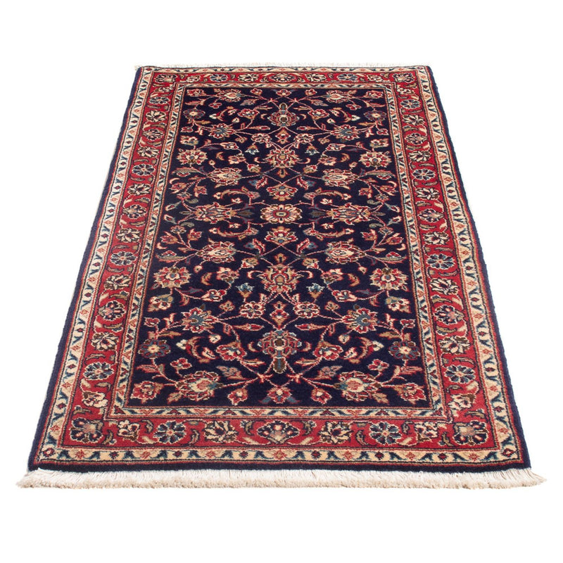 Alfombra persa - Keshan - 140 x 70 cm - azul