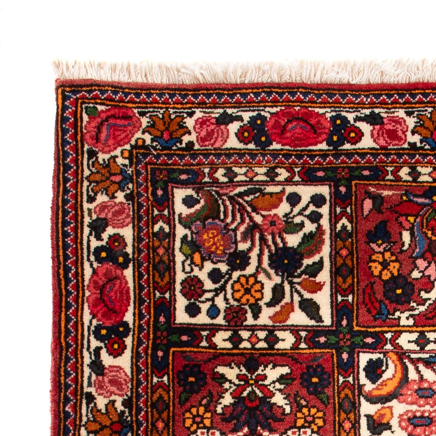 Alfombra persa - Nómada - 91 x 65 cm - multicolor