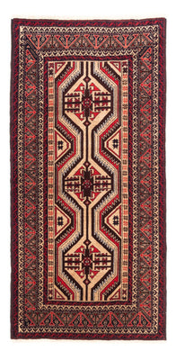 Alfombra de pasillo Alfombra Belutsch - 181 x 94 cm - beige oscuro