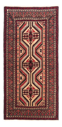 Alfombra de pasillo Alfombra Belutsch - 181 x 94 cm - beige oscuro