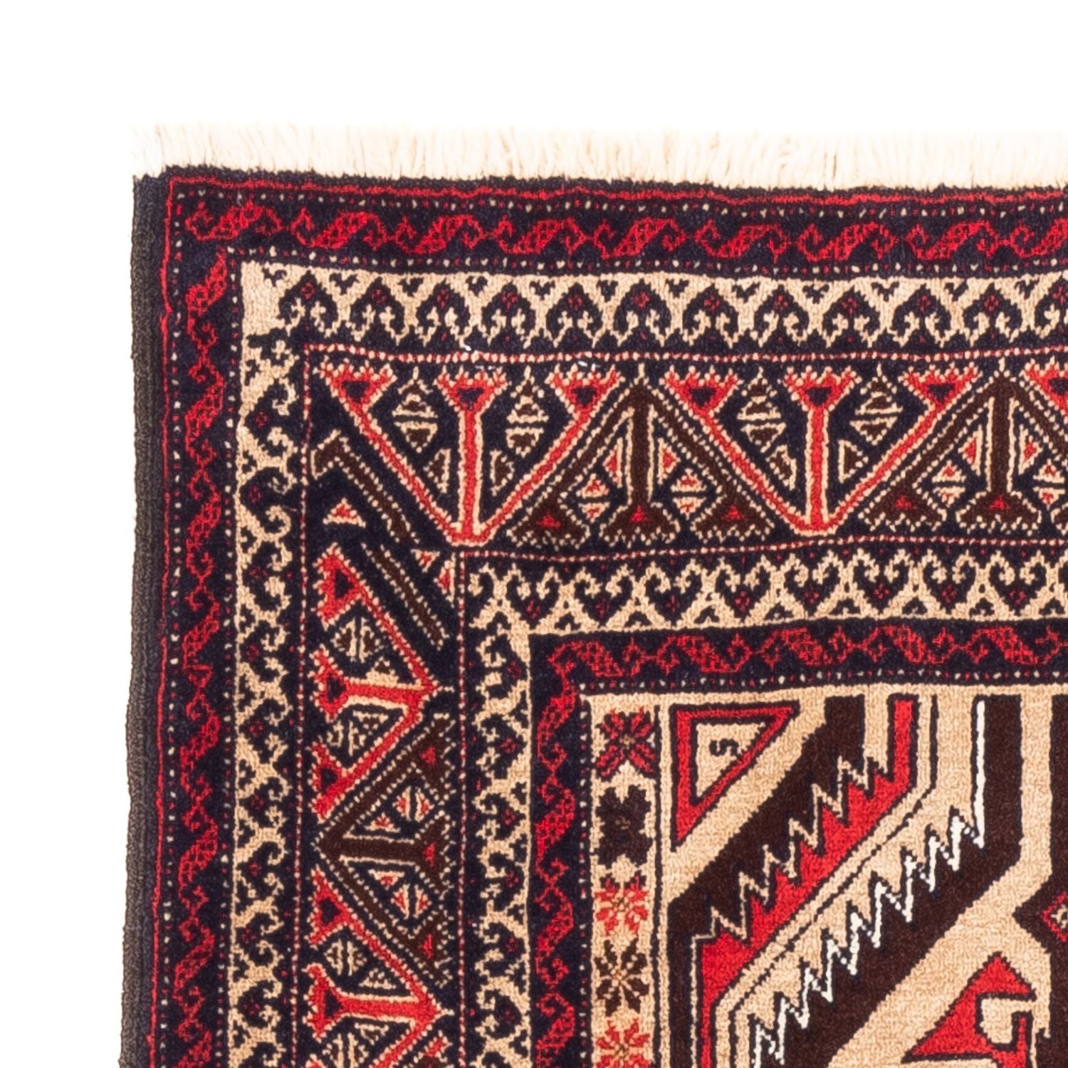 Alfombra de pasillo Alfombra Belutsch - 181 x 94 cm - beige oscuro