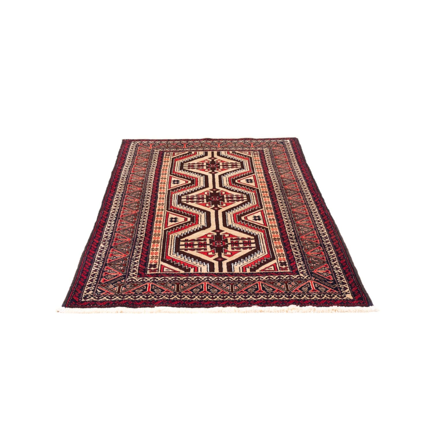 Alfombra de pasillo Alfombra Belutsch - 181 x 94 cm - beige oscuro