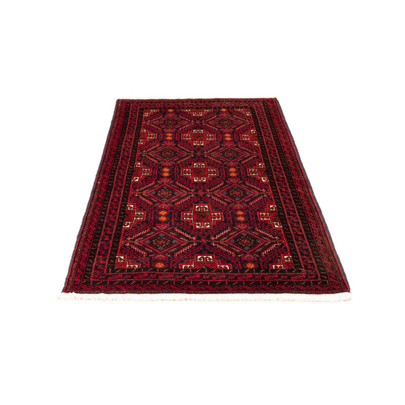 Alfombra Belutsch - 170 x 92 cm - rojo oscuro