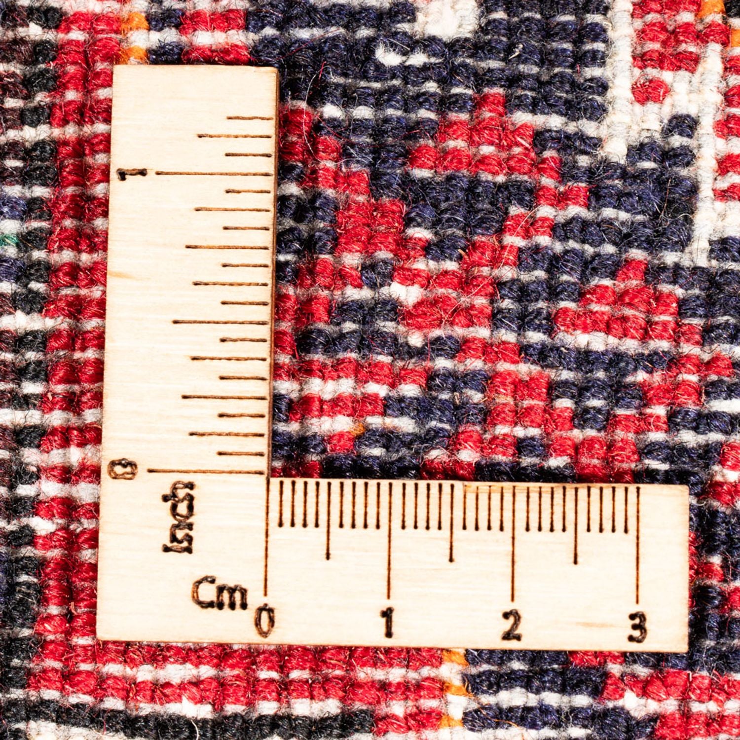 Alfombra Belutsch - 170 x 92 cm - rojo oscuro