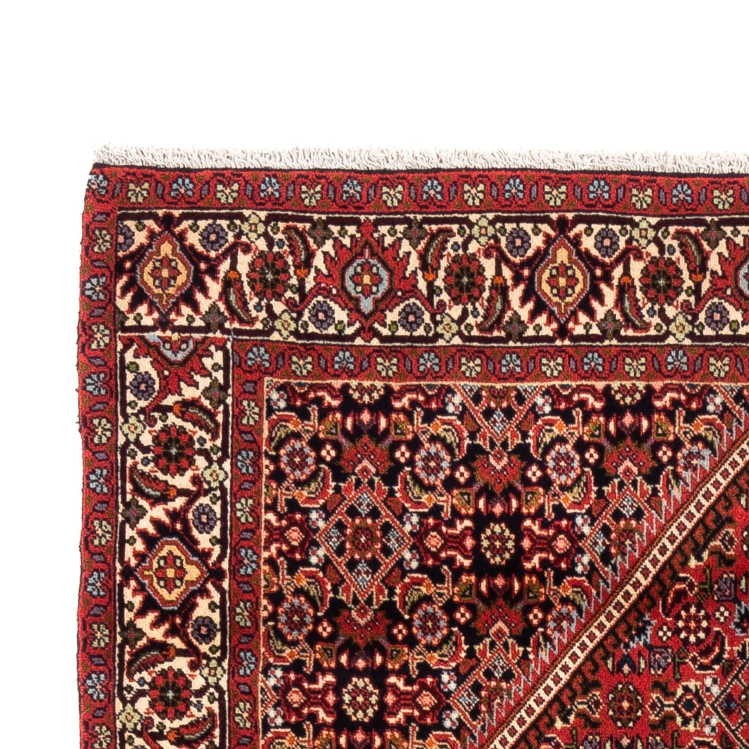 Alfombra persa - Bidjar - 175 x 114 cm - rojo