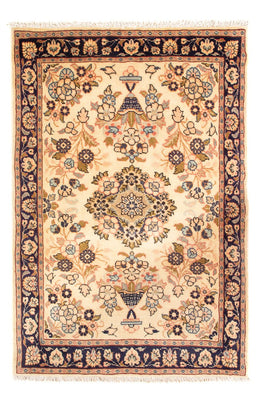 Alfombra persa - Bidjar - 90 x 60 cm - crema