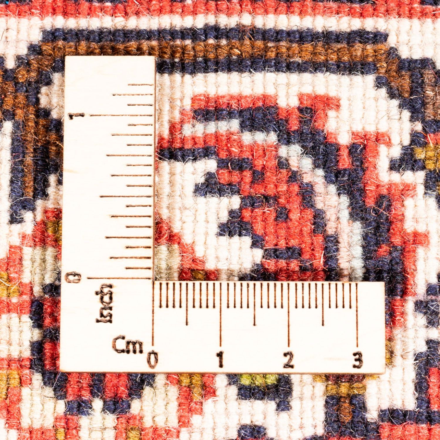 Alfombra persa - Bidjar - 178 x 108 cm - rojo