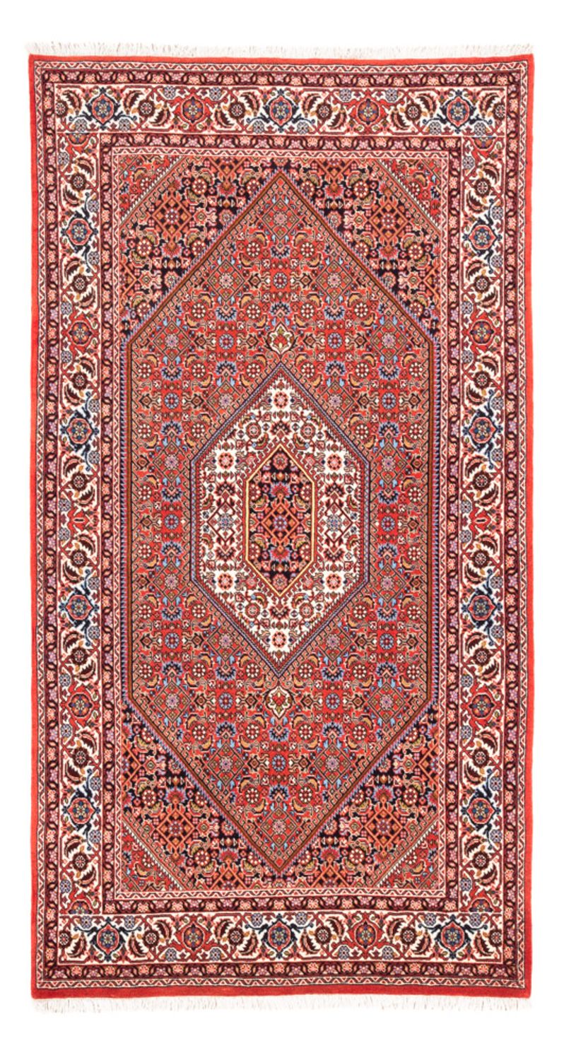 Alfombra persa - Bidjar - 186 x 106 cm - rojo
