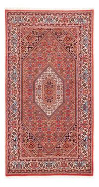 Alfombra persa - Bidjar - 186 x 106 cm - rojo