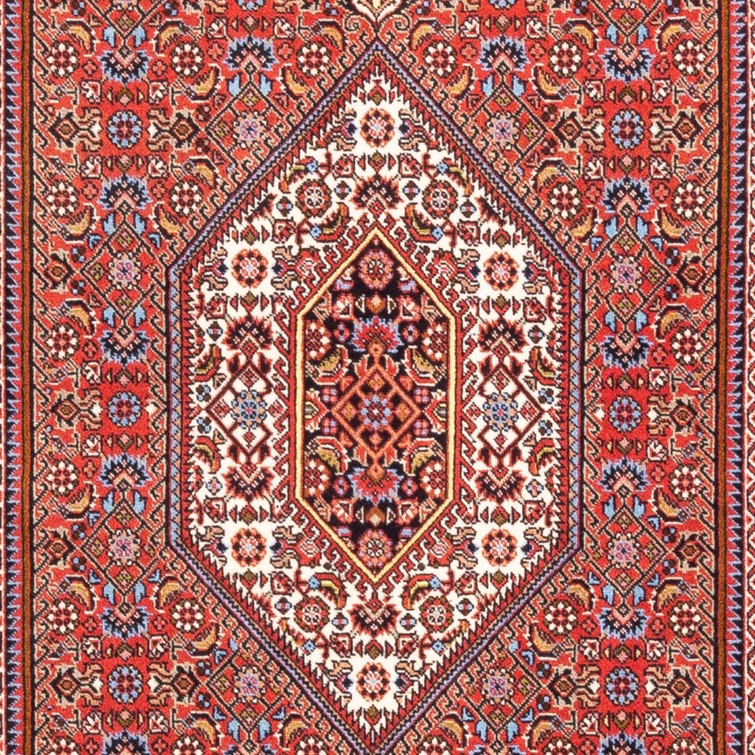 Alfombra persa - Bidjar - 186 x 106 cm - rojo